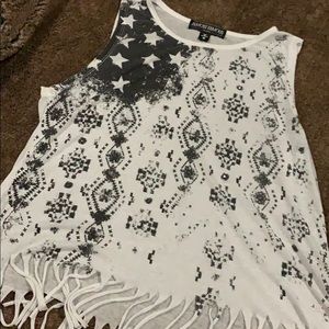American Flag Tank Top